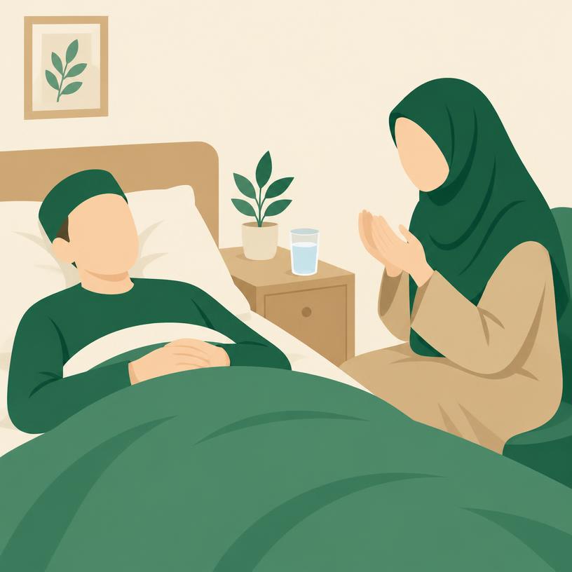 semoga Allah menyembuhkannya